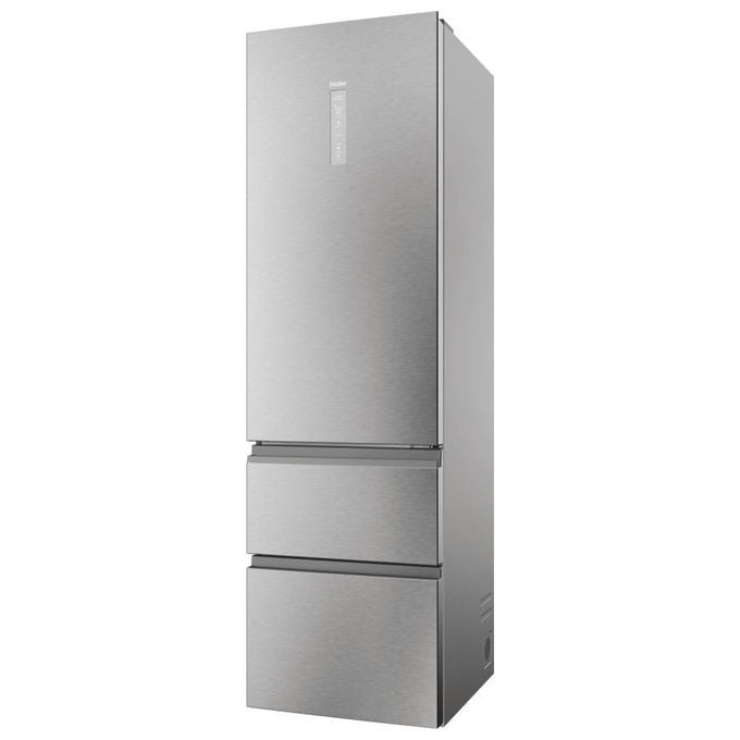 Haier HTW5620DNMG 3D 60 Serie 5 Frigorifero Combinato 414 L 205 cm Classe D 35 dB No Frost Wi-Fi colore Argento