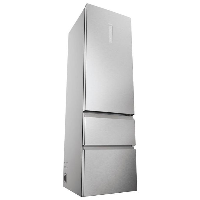 Haier HTW5620DNMG 3D 60 Serie 5 Frigorifero Combinato 414 L 205 cm Classe D 35 dB No Frost Wi-Fi colore Argento