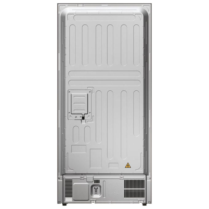 Haier HCR3818EWMM Cube 83 Frigorifero 4 Porte 463 L 181 cm Classe E 35 dB No Frost Dispenser Acqua colore Platino