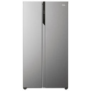 Haier HSR5918DNMP Serie 5 Frigorifero Side by Side 528 L 177,5 cm Classe D 38 dB Total No Frost Multi Airflow colore Platinum Inox