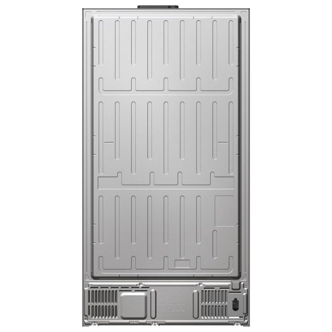 Haier HSR5918DNMP Serie 5 Frigorifero Side by Side 528 L 177,5 cm Classe D 38 dB Total No Frost Multi Airflow colore Platinum Inox
