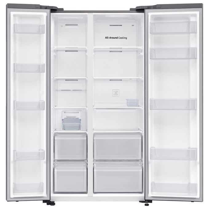 Samsung RS62DG5003S9 Frigorifero Americano Side by Side 655 L 178 cm Classe E 37 dB Total No Frost Wi-Fi SpaceMax (178x91x72 cm) colore Acciaio Inox