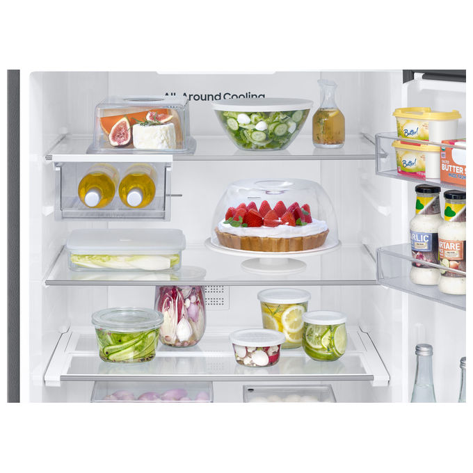 Samsung RB50DG602ES9 F1rst75 Frigorifero Combinato 508 L 192 cm Classe E 35 dB Total No Frost Wi-Fi SpaceMax colore Acciaio Inox