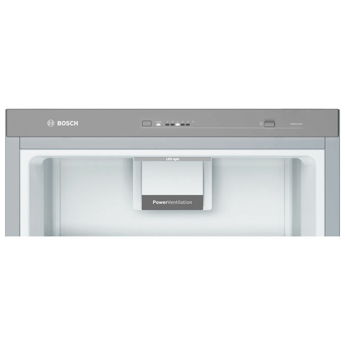 Bosch KSV36VLEP Serie 4 Frigorifero Monoporta 346 L 186 cm Classe E 39 dB No Frost Super Cooling colore Acciaio Inox