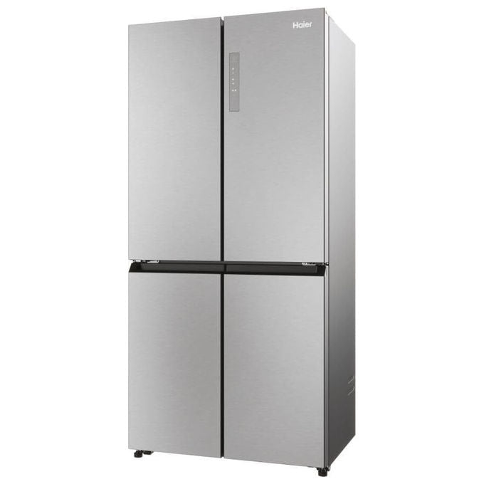 Haier HCR3818ENMM Cube 83 Serie 3 Frigorifero Multidoor 467 L 181 cm Classe E 35 dB Total No Frost 4 Porte colore Platino Inox