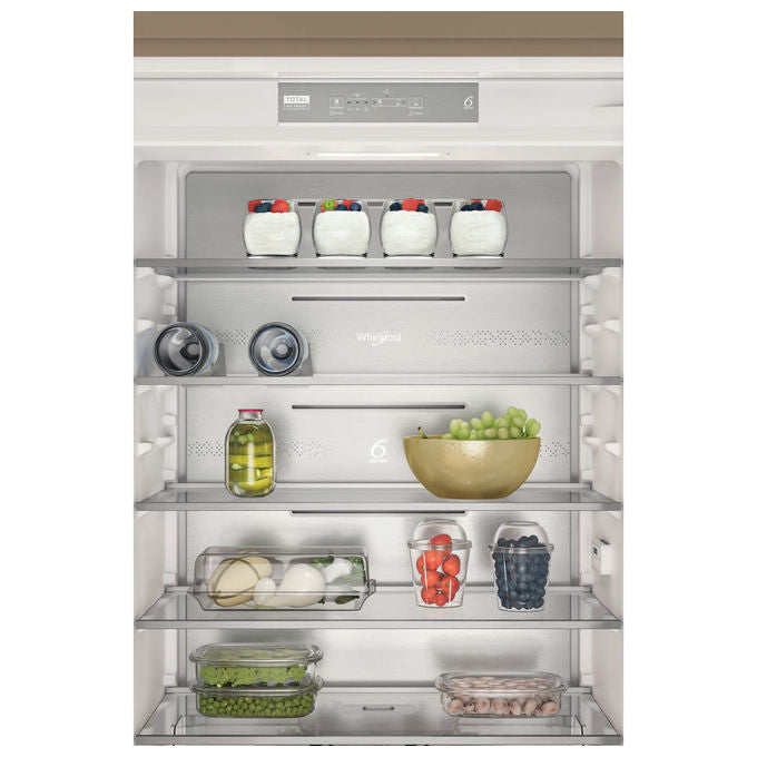 Whirlpool WHSP70T121 Frigorifero Combinato da Incasso 394 L 193,5 cm Classe E Total No Frost 32 dB colore Bianco