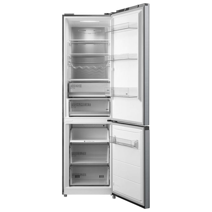 Midea MDRB521MGA46O Frigorifero Combinato 378 L 202 cm Classe A 29 dB Total No Frost colore Inox