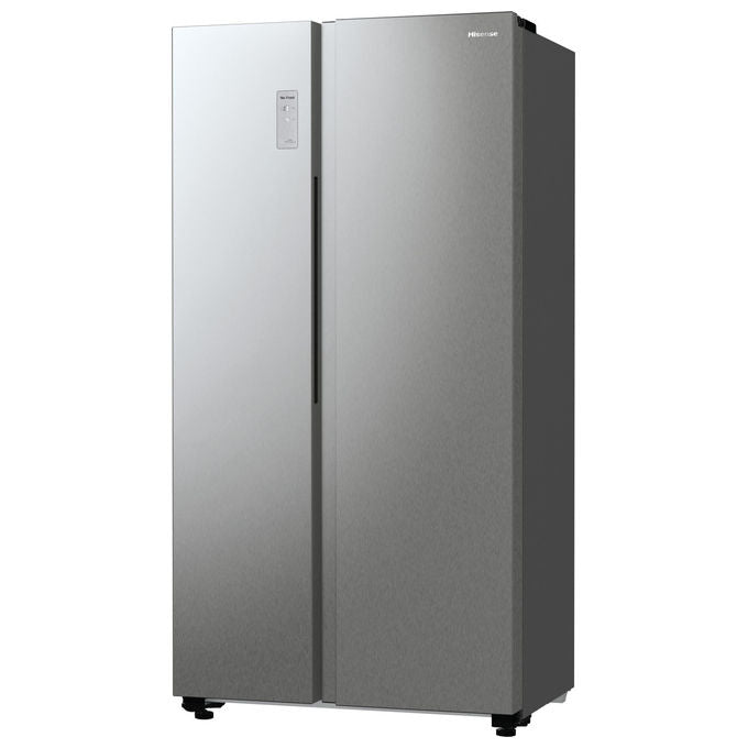 Hisense RS711N4ACE Frigorifero Side by Side 550 L 178,6 cm Classe E 38 dB Total No Frost Inverter (178,6x91x64,3 cm) colore Inox