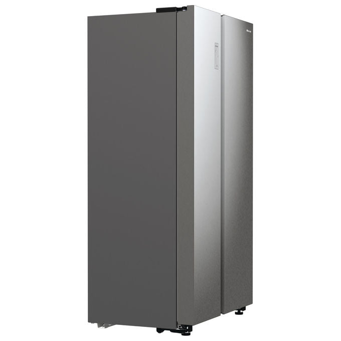 Hisense RS711N4ACE Frigorifero Side by Side 550 L 178,6 cm Classe E 38 dB Total No Frost Inverter (178,6x91x64,3 cm) colore Inox