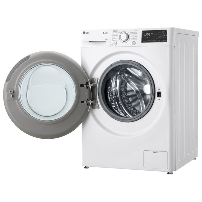 LG F4R3710NSWW Lavatrice 10kg AI DD Classe Energetica A-1400 Giri Autodosaggio Wi-Fi