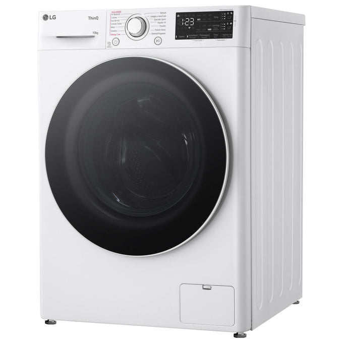 LG F4R3710NSWW Lavatrice 10kg AI DD Classe Energetica A-1400 Giri Autodosaggio Wi-Fi