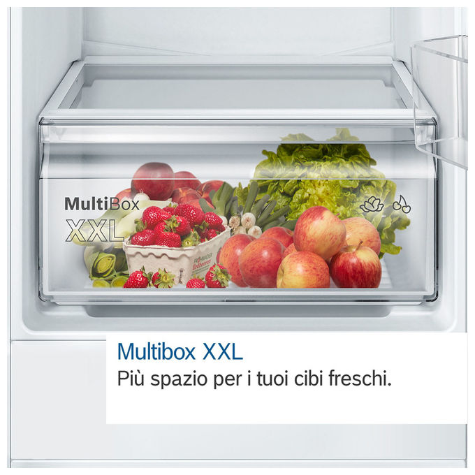 Bosch KIN86NSE0 Serie 2 Frigorifero Combinato da incasso 260 L 177 cm Classe E 35 dB No Frost colore Bianco