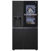 LG GSGV81EPLL InstaView Frigorifero Side by Side 635 L 179 cm Classe E 36 dB Total No Frost Wi-Fi Dispenser colore Nero