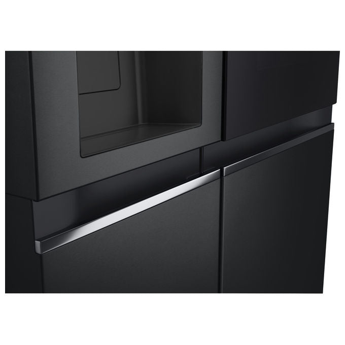 LG GSGV81EPLL InstaView Frigorifero Side by Side 635 L 179 cm Classe E 36 dB Total No Frost Wi-Fi Dispenser colore Nero