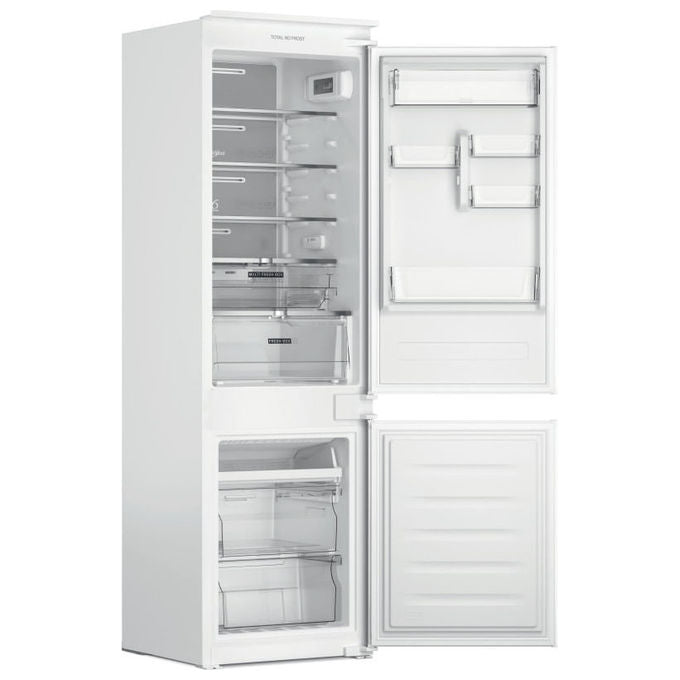 Whirlpool WHC18 T132 Frigorifero Combinato da Incasso 250 L 177 cm Classe E 32 dB No Frost Multi-Airflow colore Bianco