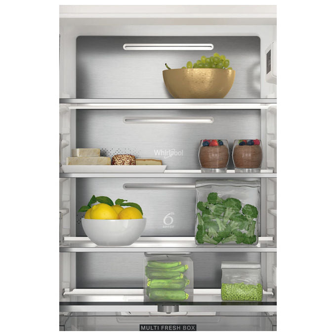 Whirlpool WHC18 T132 Frigorifero Combinato da Incasso 250 L 177 cm Classe E 32 dB No Frost Multi-Airflow colore Bianco