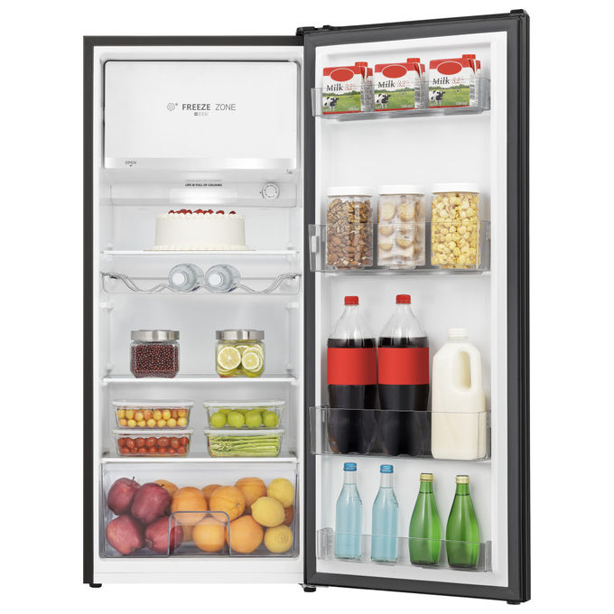 Hisense RR220D4BBE Frigorifero Monoporta 165 L 126 cm Classe E 37 dB Statico Libera Installazione colore Nero