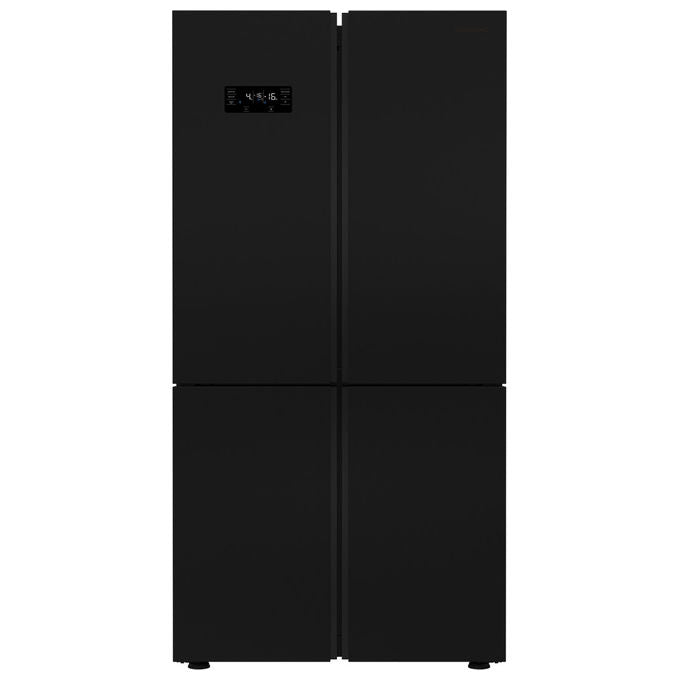 Grundig GQN21235GBN Frigorifero 4 Porte 530 L 182 cm Classe F 39 dB Total No Frost FullFresh+ IonFresh (182x90.8x70.5 cm) colore Nero