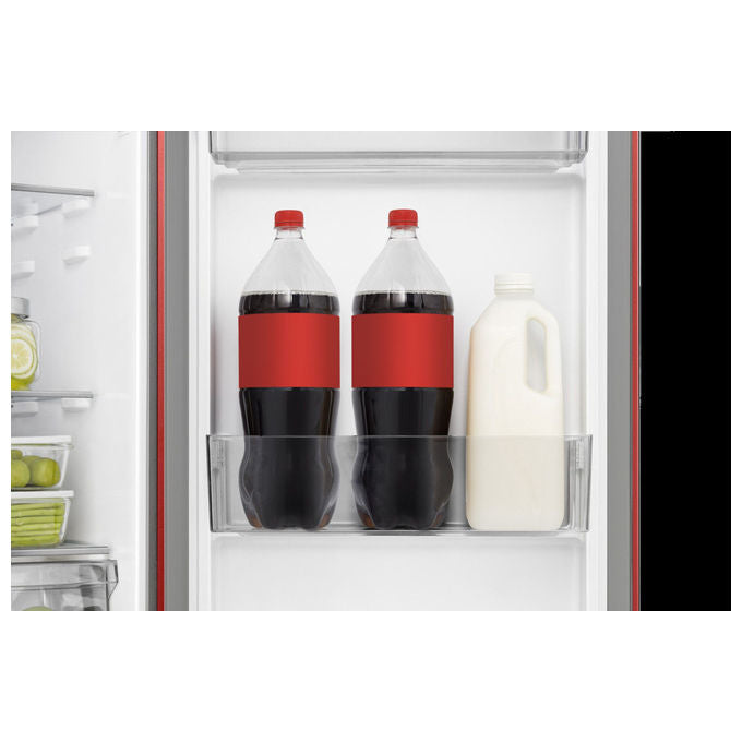 Hisense RR220D4ERE Frigorifero Monoporta 165 L 126.5 cm Classe E 37 dB Congelatore 4 Stelle LED colore Rosso
