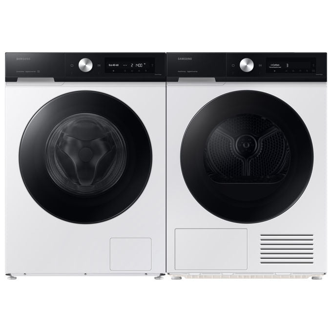 Samsung WW90DB7U94GEU3 BESPOKE AI Lavatrice Carica Frontale 9 Kg 1400 rpm Classe A Wi-Fi Ecodosatore Vapore (85x60x60 cm) colore Bianco