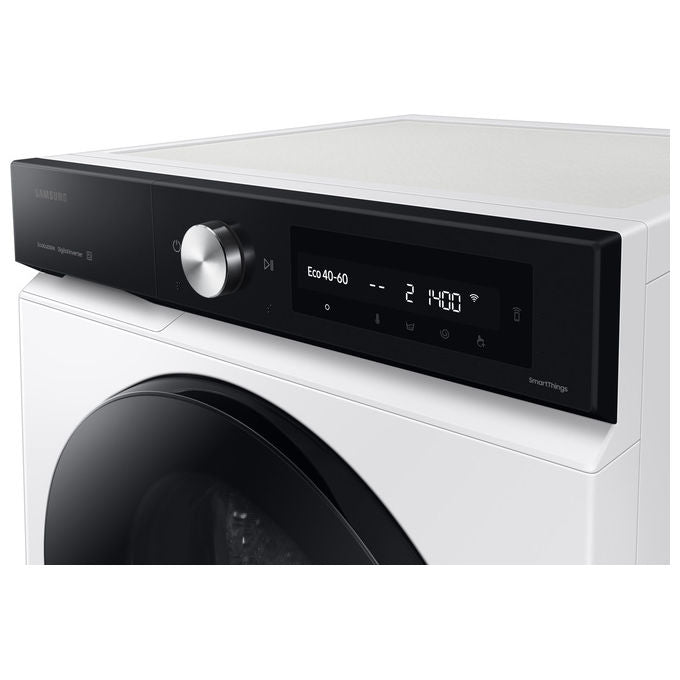 Samsung WW90DB7U94GEU3 BESPOKE AI Lavatrice Carica Frontale 9 Kg 1400 rpm Classe A Wi-Fi Ecodosatore Vapore (85x60x60 cm) colore Bianco