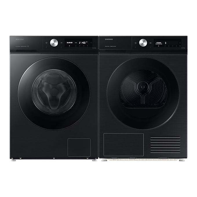 Samsung WW11DB7B94GBU3 BESPOKE AI Lavatrice Frontale 11 Kg 1400 rpm Classe A Ecodosatore Wi-Fi (85x60x60 cm) colore Nero