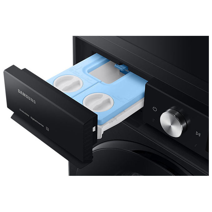 Samsung WW11DB7B94GBU3 BESPOKE AI Lavatrice Frontale 11 Kg 1400 rpm Classe A Ecodosatore Wi-Fi (85x60x60 cm) colore Nero