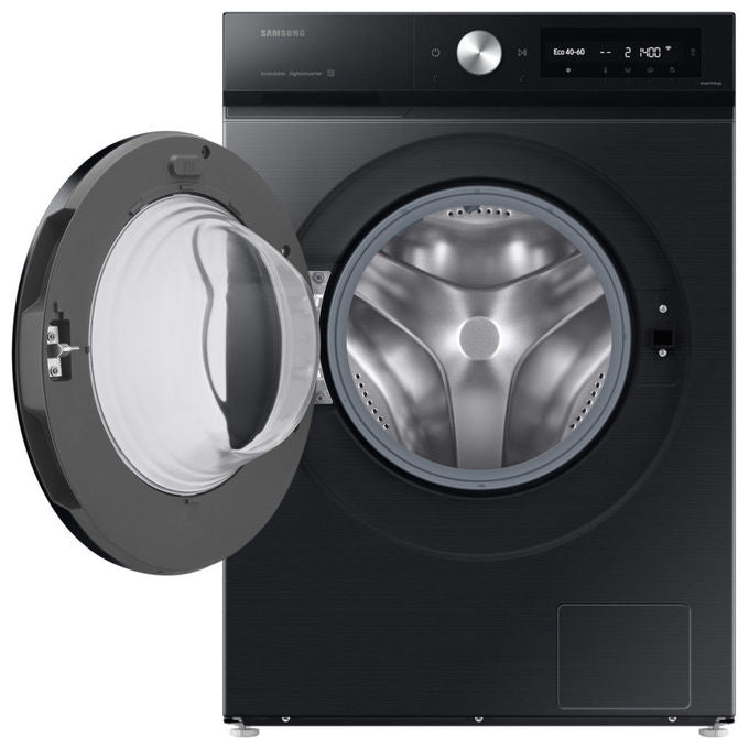 Samsung BESPOKE AI WW90DB7U94GBU3 Lavatrice caricamento frontale Ecodosatore 9Kg 1400 giri Classe A Colore nero