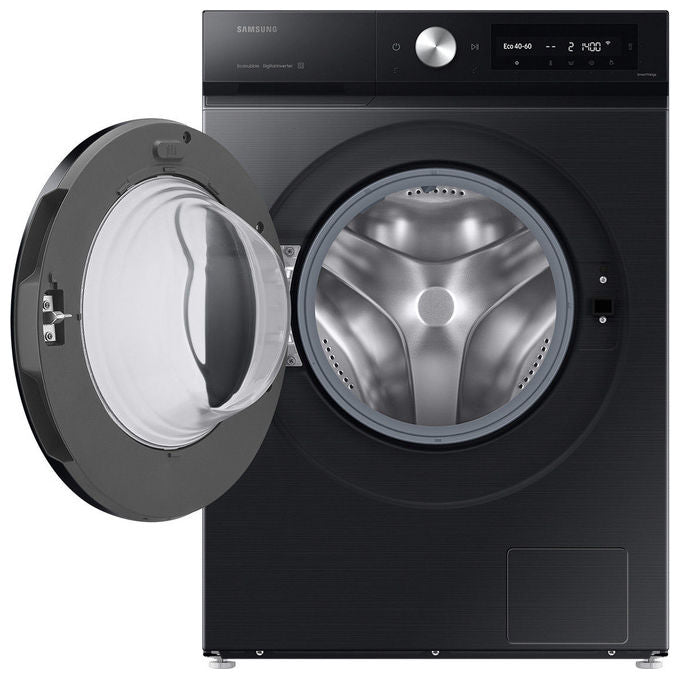 Samsung BESPOKE AI WW90DB7U94GBU3 Lavatrice caricamento frontale Ecodosatore 9Kg 1400 giri Classe A Colore nero