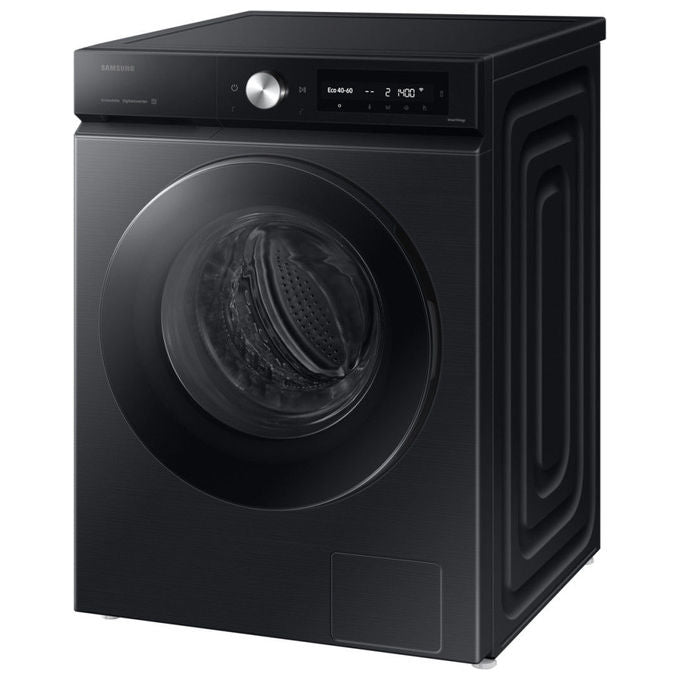 Samsung BESPOKE AI WW90DB7U94GBU3 Lavatrice caricamento frontale Ecodosatore 9Kg 1400 giri Classe A Colore nero