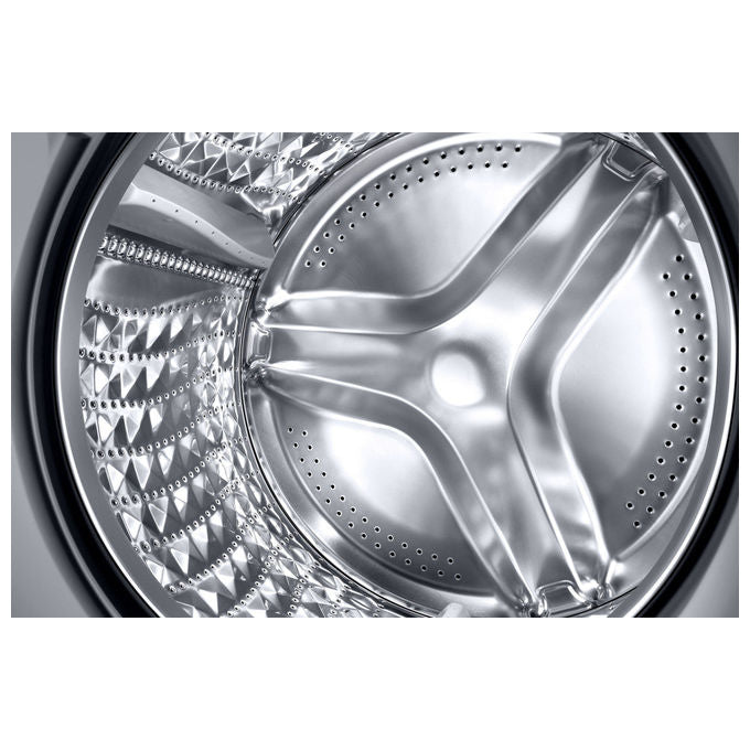 Samsung BESPOKE AI WW90DB7U94GBU3 Lavatrice caricamento frontale Ecodosatore 9Kg 1400 giri Classe A Colore nero