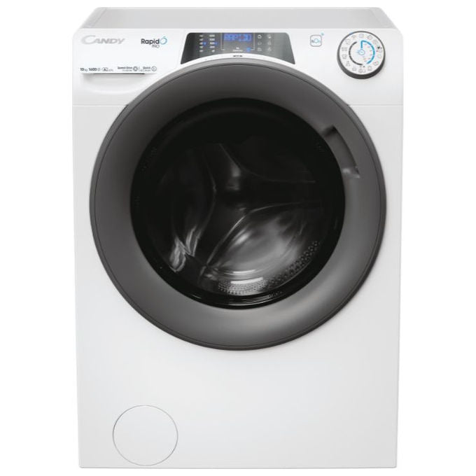Candy RapidÓ PRO RP 6106BWMR8-S Lavatrice 10 kg 1600 Giri Caricamento Frontale Bianco