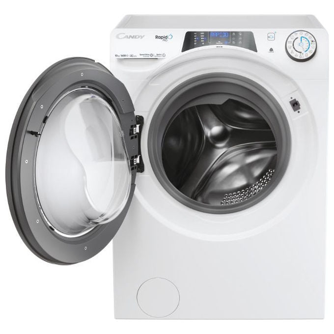 Candy RapidÓ PRO RP 6106BWMR8-S Lavatrice 10 kg 1600 Giri Caricamento Frontale Bianco