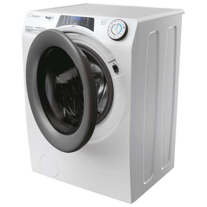 Candy RapidÓ PRO RP 6106BWMR8-S Lavatrice 10 kg 1600 Giri Caricamento Frontale Bianco