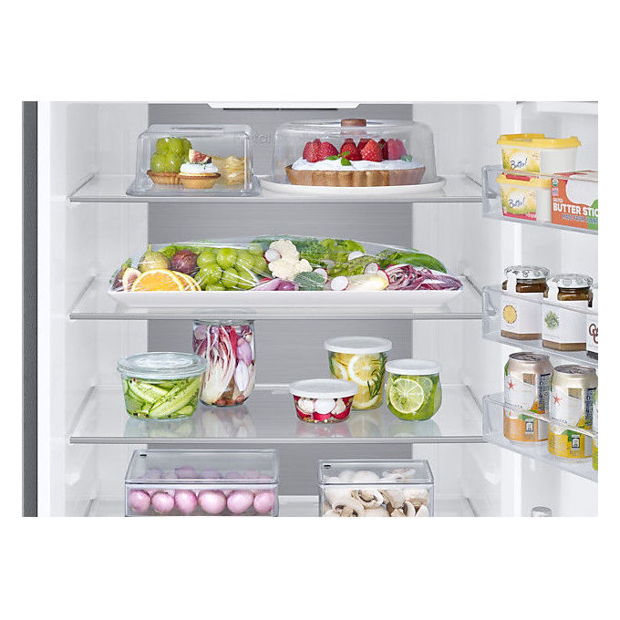 Samsung RB53DG703DS9 Frigorifero Combinato 538 L 203 cm Classe D 35 dB No Frost Wi-Fi SpaceMax colore Inox