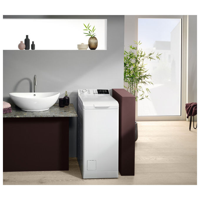 Electrolux EW6T437A Serie 600 Lavatrice Carica Alto 7 Kg 1300 rpm Classe A SensiCare Vapore Anti-Allergy (89x40x60 cm) colore Bianco