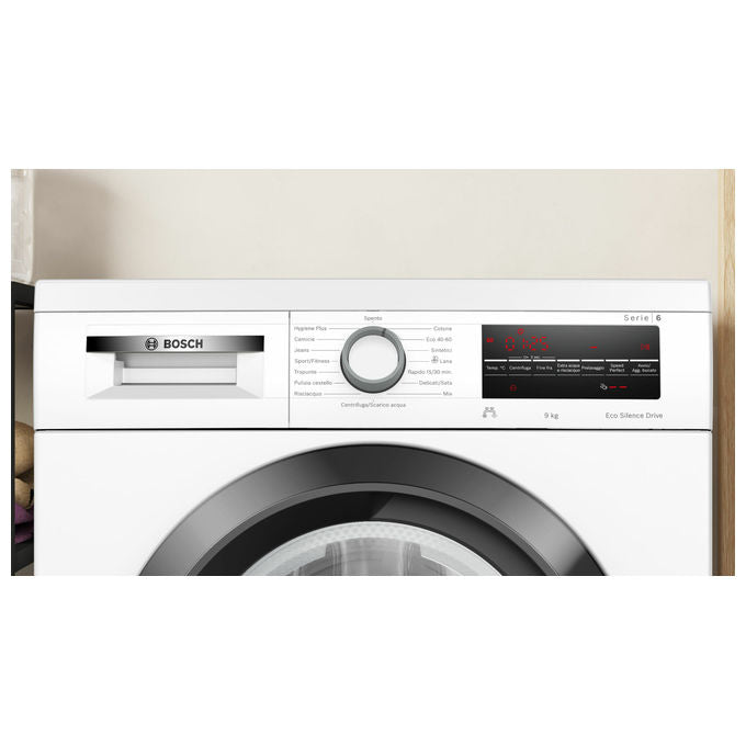 Bosch WUU28T29II Serie 6 Lavatrice Carica Frontale 9 Kg 1400 rpm Classe A ActiveWater Plus EcoSilence Drive (85x60x60 cm) colore Bianco