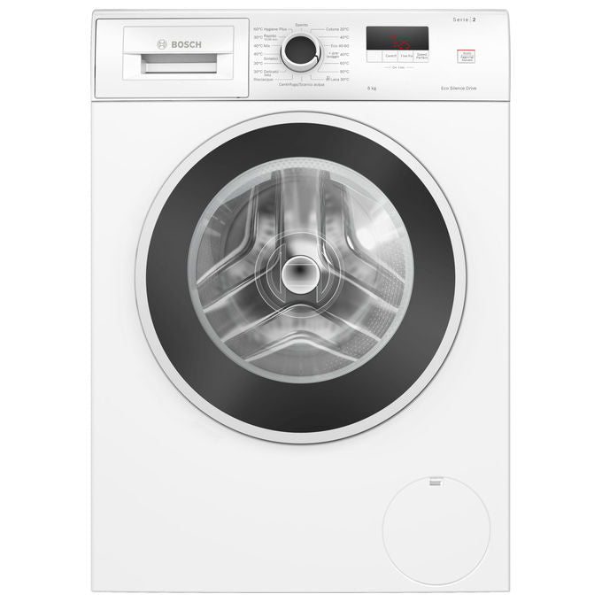 Bosch WGE03200IT Serie 2 Lavatrice a carica frontale 8 kg 1200 rpm Classe a EcoSilence Drive ActiveWater Plus SpeedPerfect Bianco