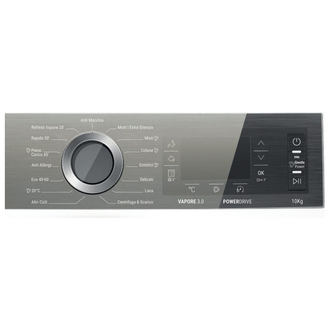 Hotpoint H8 W046WB IT Lavatrice Caricamento Frontale GentlePower Classe Energetica A Capacita' di carico 10Kg Centrifuga 1400 Giri PowerDrive Anti Macchia