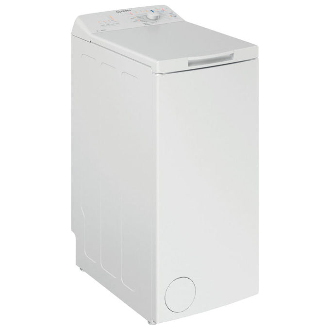 Indesit BTW L60400 IT Lavatrice Carica dall'Alto 6 Kg 1000 rpm Classe C Water Balance Plus Rapid Wash (90x40x60 cm) colore Bianco
