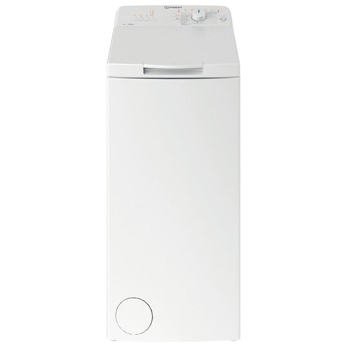 Indesit BTW L60400 IT Lavatrice Carica dall'Alto 6 Kg 1000 rpm Classe C Water Balance Plus Rapid Wash (90x40x60 cm) colore Bianco