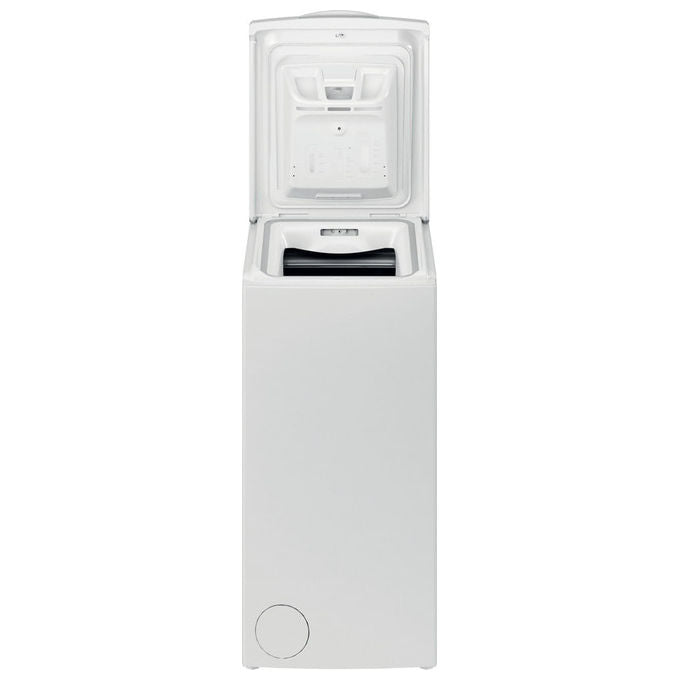 Indesit BTW L60400 IT Lavatrice Carica dall'Alto 6 Kg 1000 rpm Classe C Water Balance Plus Rapid Wash (90x40x60 cm) colore Bianco