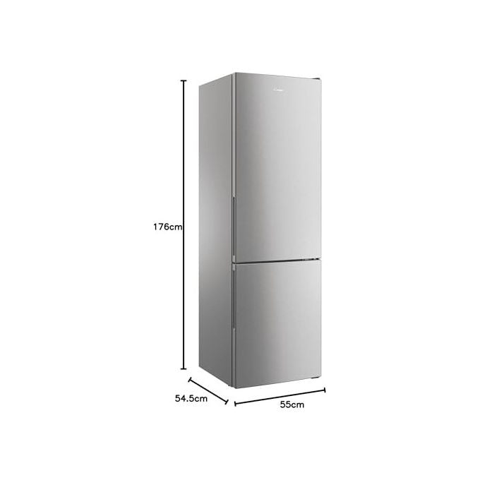 Candy CCT3L517ES City Combi Frigorifero Combinato 260 L 176 cm Classe E 39 dB Low Frost colore Argento
