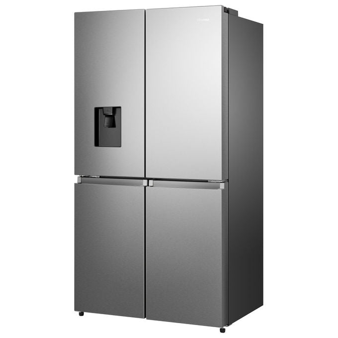 Hisense RQ758N4SWSE Frigorifero Americano 4 Porte 606 L 178 cm Classe E 37 dB Total No Frost WiFi (178x91x72 cm) colore Inox