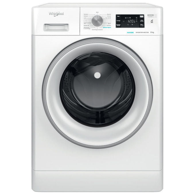 Whirlpool FFB 846 SV IT Lavatrice Caricamento Frontale 6° SENSO Steam Refresh Classe energetica A Capacita' di carico 8 Kg Centrifuga 1400 giri Inverter