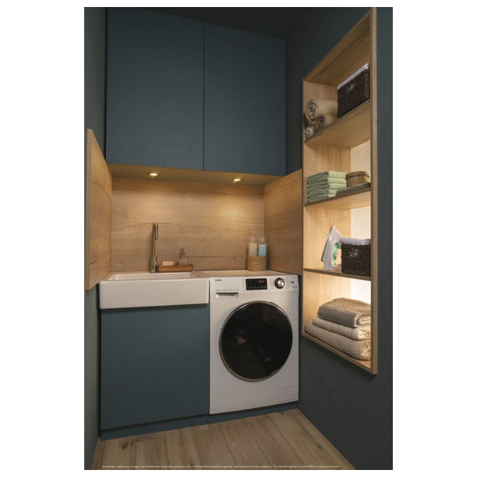 Haier HW70B12636N Serie 636 Lavatrice Carica Frontale Slim 7 kg Classe energetica A+++ Trattamento ABT Partenza Differita  Centrifuga 1200 giri Motore Direct Motion