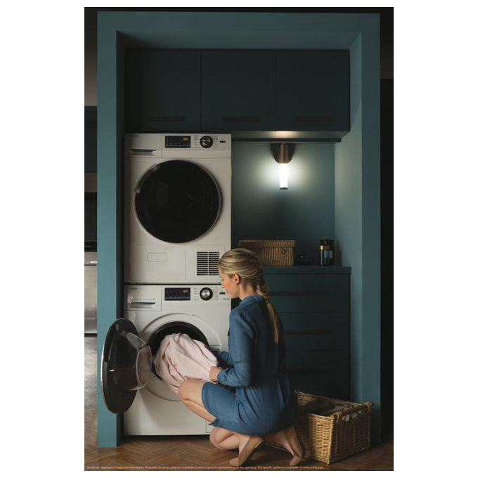 Haier HW70B12636N Serie 636 Lavatrice Carica Frontale Slim 7 kg Classe energetica A+++ Trattamento ABT Partenza Differita  Centrifuga 1200 giri Motore Direct Motion