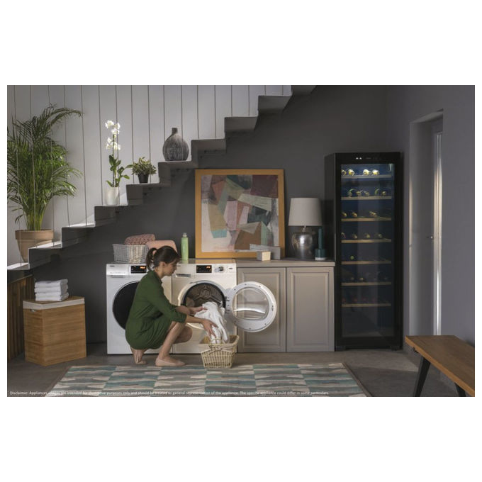 Haier HW70B12636N Serie 636 Lavatrice Carica Frontale Slim 7 kg Classe energetica A+++ Trattamento ABT Partenza Differita  Centrifuga 1200 giri Motore Direct Motion