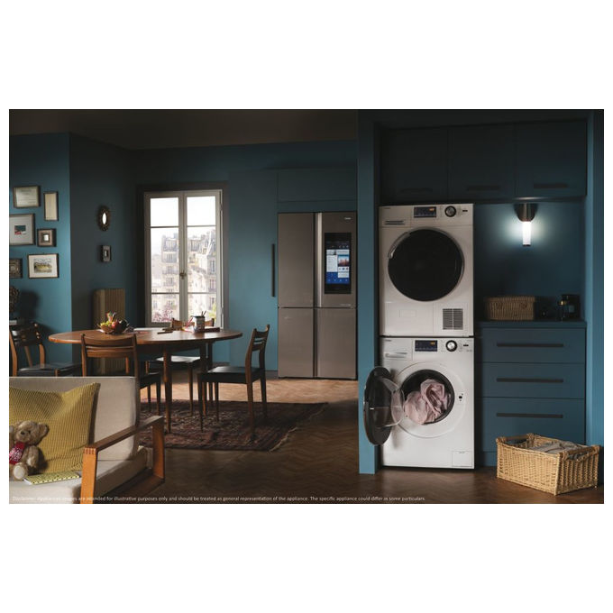 Haier HW70B12636N Serie 636 Lavatrice Carica Frontale Slim 7 kg Classe energetica A+++ Trattamento ABT Partenza Differita  Centrifuga 1200 giri Motore Direct Motion