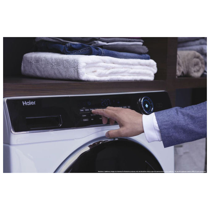 Haier HW150-BP14986EIT Lavatrice Caricamento frontale 15 kg 1400 Giri-min Bianco